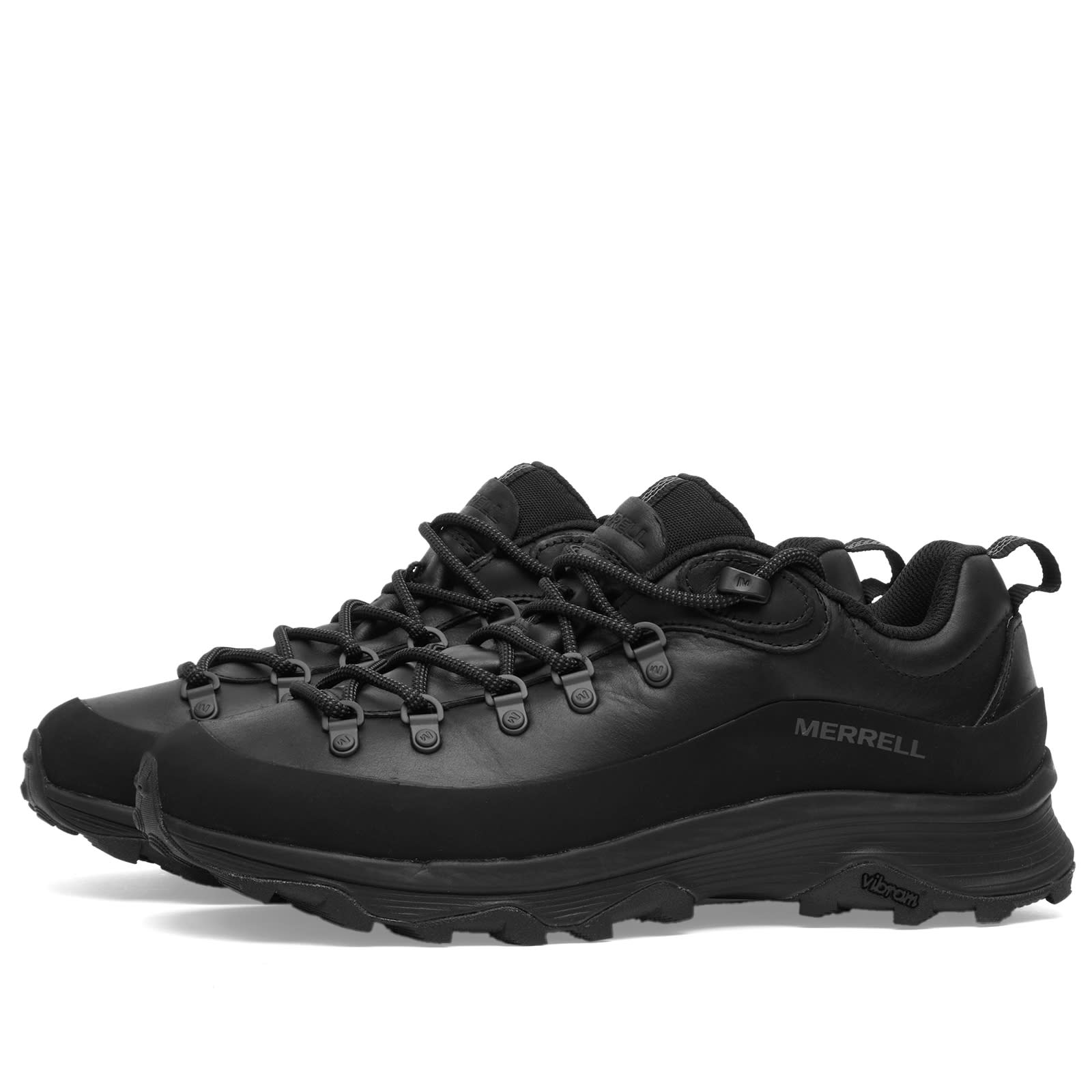 Men's Ontario Speed Leather Sneakers in Black