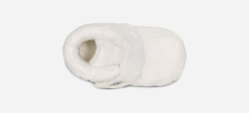 ® Infants' Bixbee Terry Cloth Bootie in White/