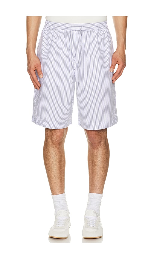 Dunst Pajama Bermuda Shorts in Blue. - M also in L, XL/1X