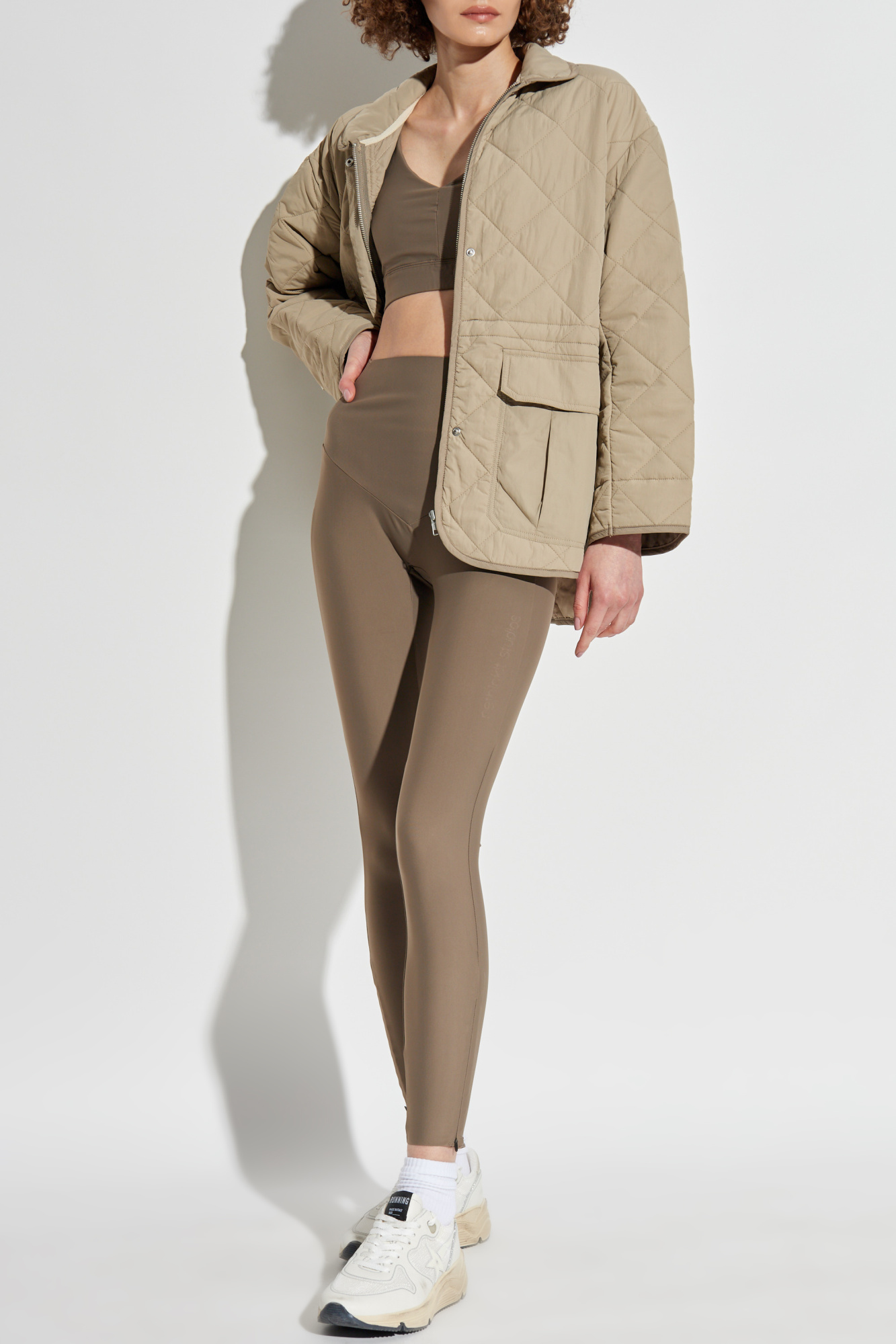 Quilted Jacket 'Lyon', Women's, Grey