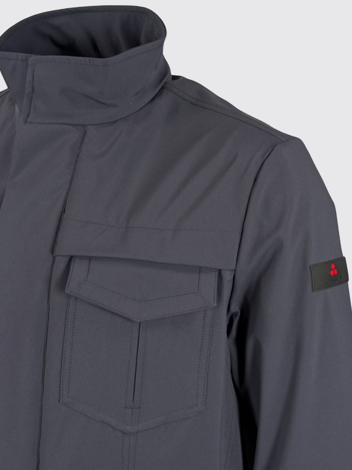 Coat Men color Blue