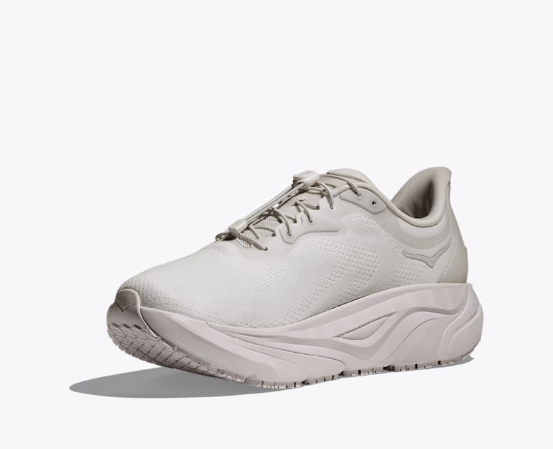 HOKA Men's Arahi SR Shoes in White/White
