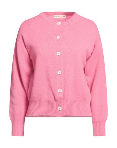 &Woman Cardigan Pink Size S Wool