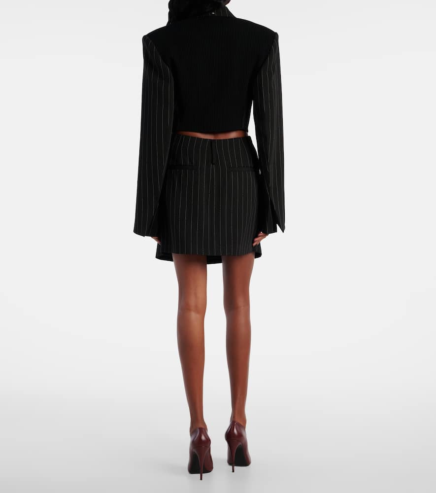 Ragno pinstripe miniskirt