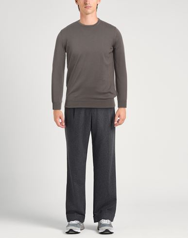 Rossopuro Man Sweater Khaki Size 3 Cotton