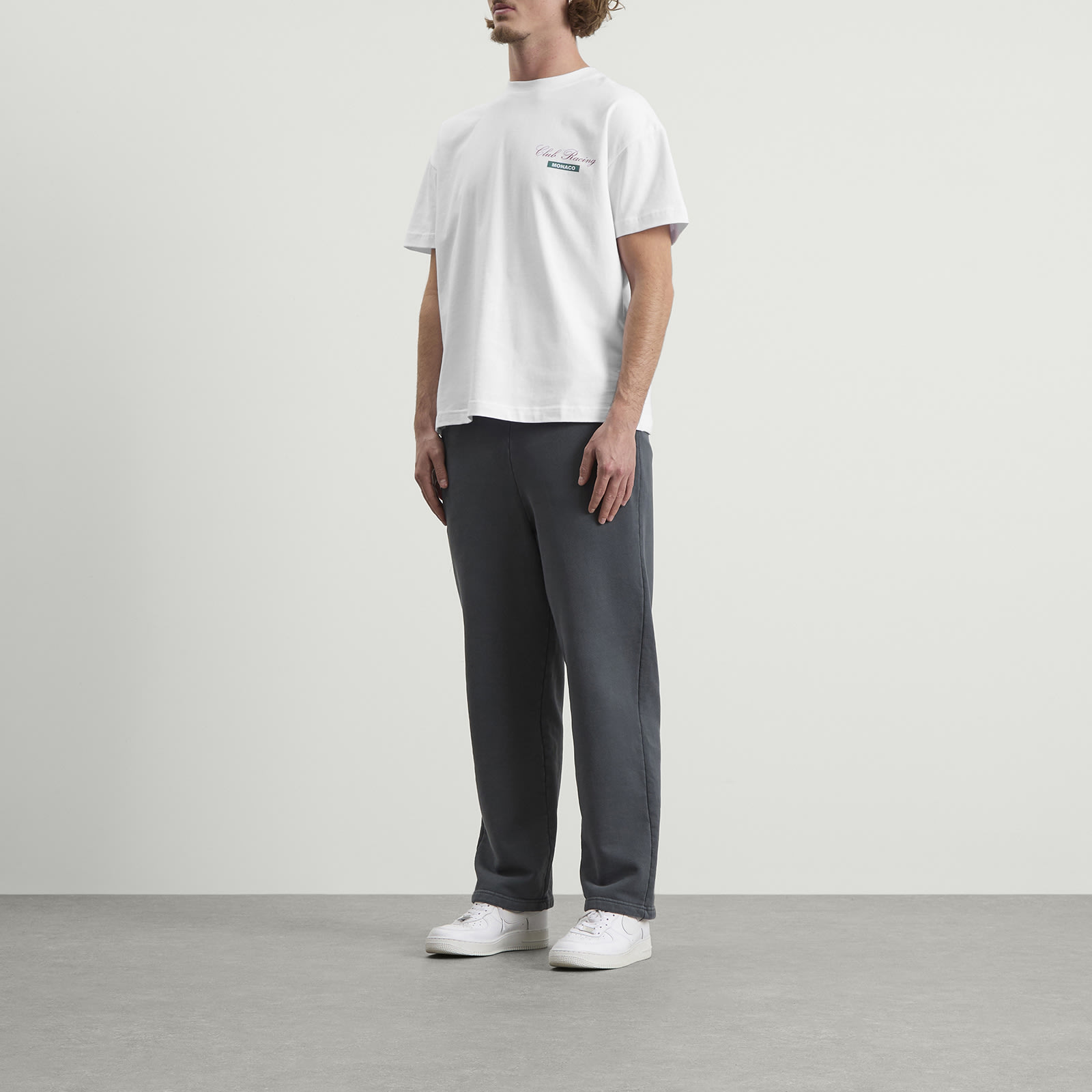 Men's Club Sweatpants Washed Grey