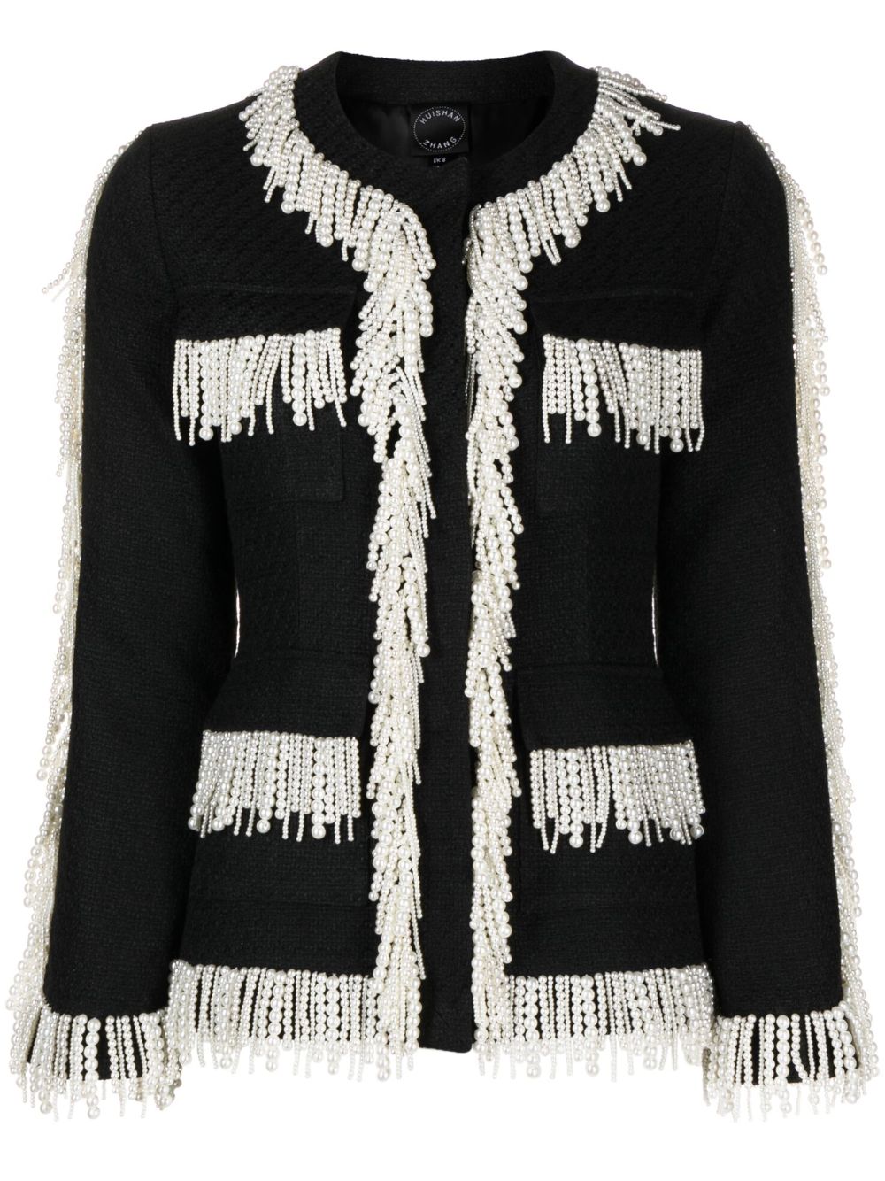 Cecil tweed jacket - Black