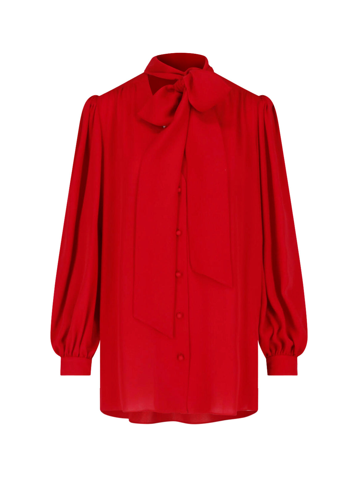 Luxury 100% Silk Button-Front Shirt for Women