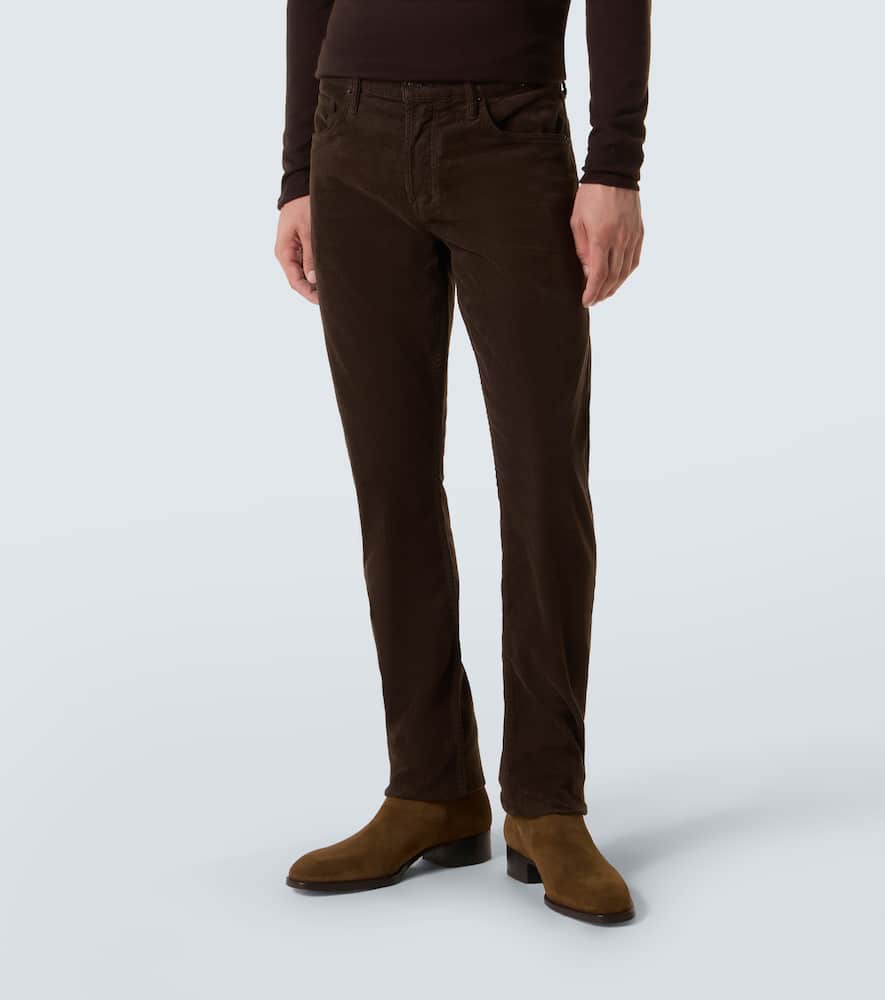 Mid-rise slim jeans