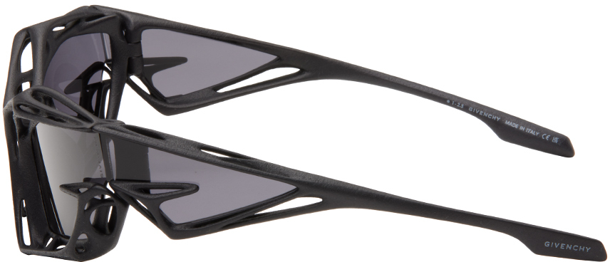 Givenchy Black Giv Cut Cage Sunglasses