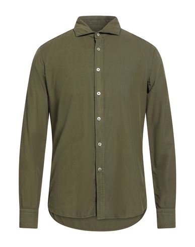 Man Shirt Military green Size 15 ¾ Cotton