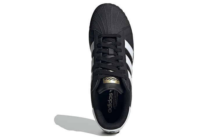 Originals Superstar XLG Shoes 'Core Black White Gold Metallic'