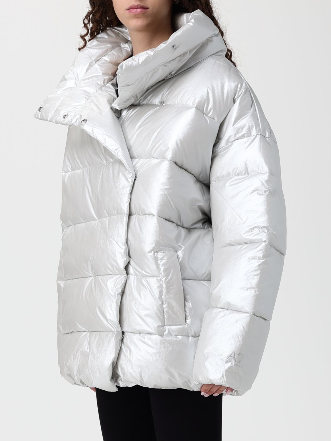 Jacket Woman color Charcoal