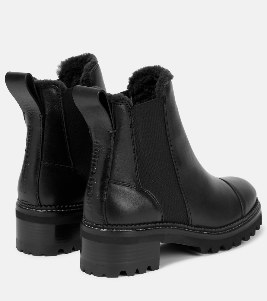 Mallory leather Chelsea boots