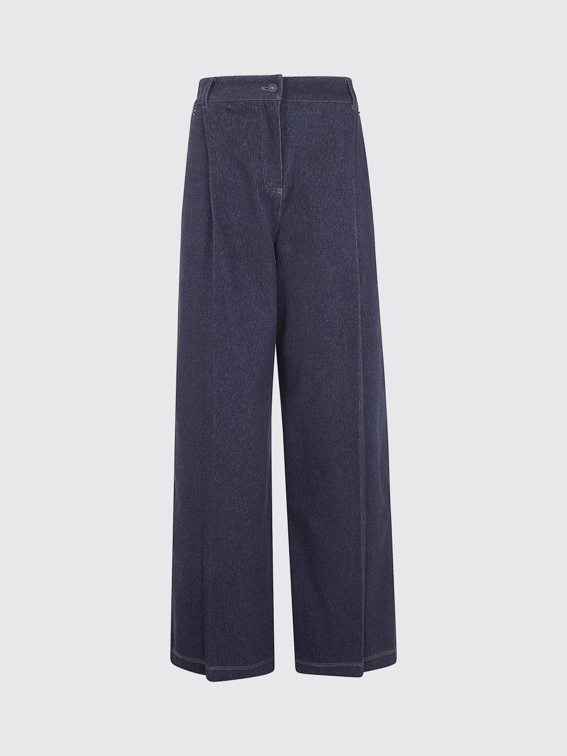 Pants Woman color Blue