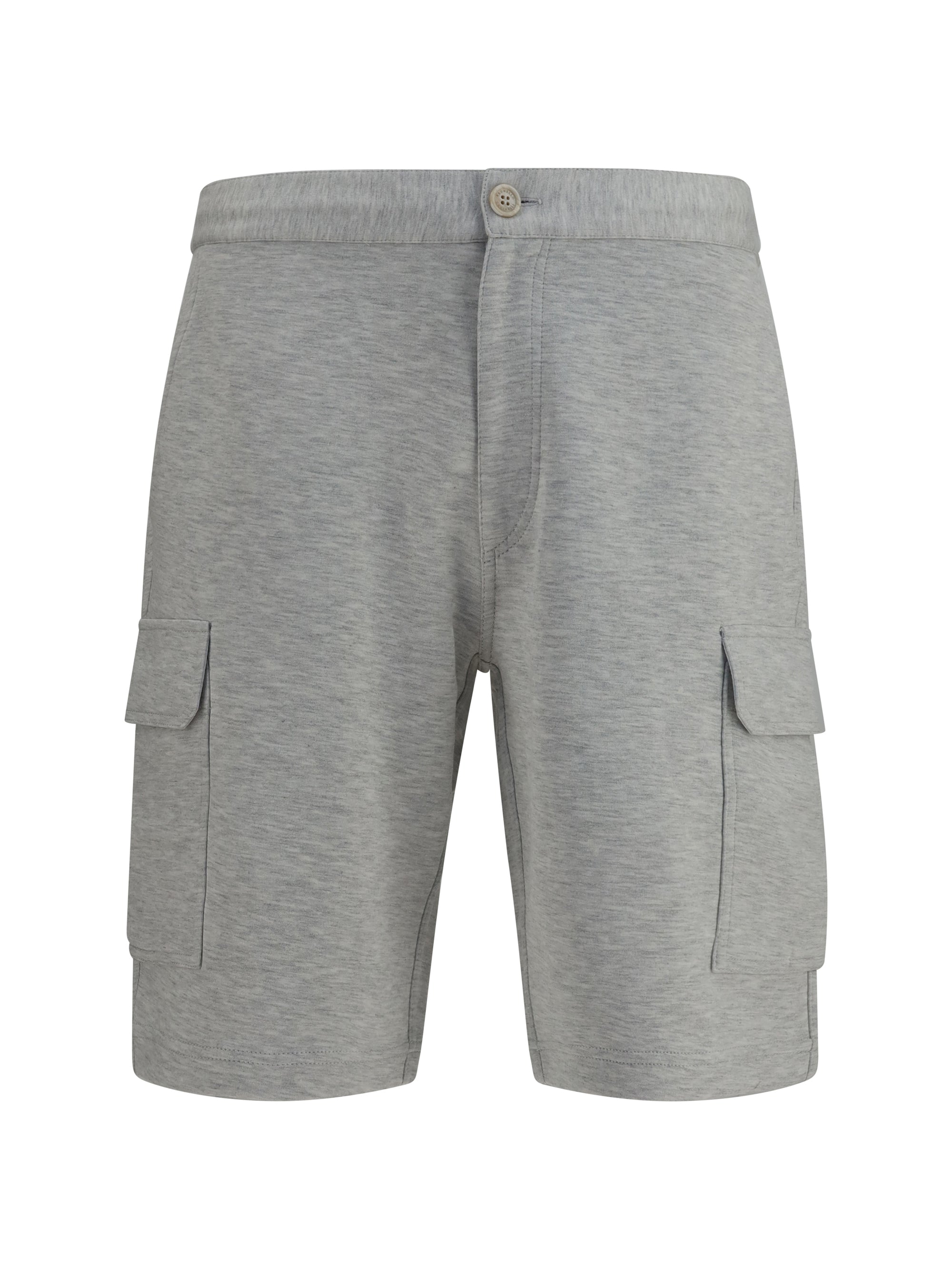 Multi-Pocket Cargo Cargo Shorts — Gray