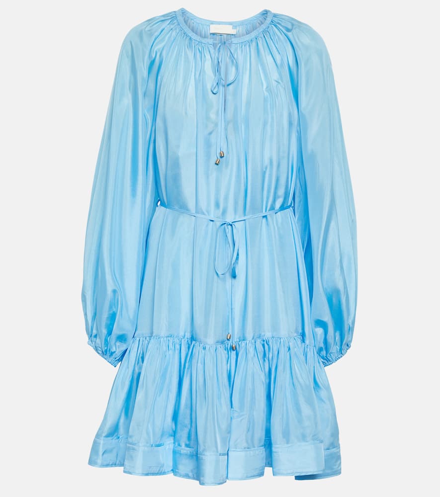 Zimmermann Halcyon cutout silk maxi dress
