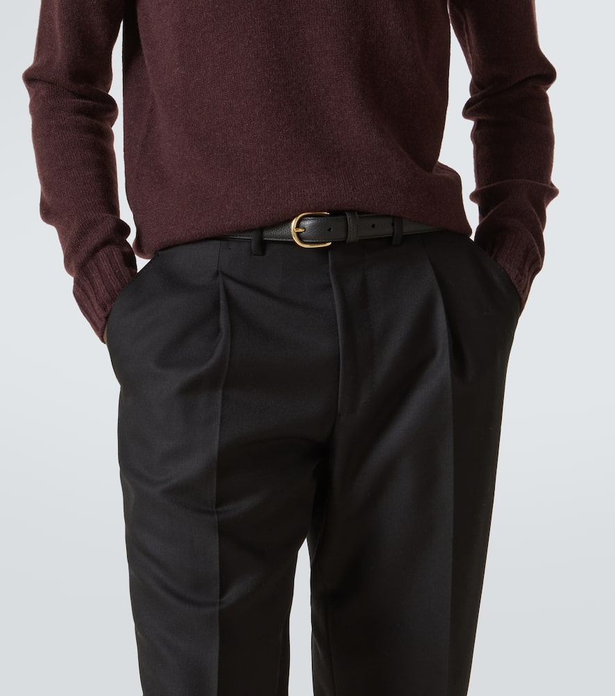 Saman Amel Cardon leather belt