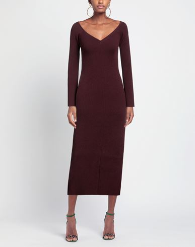 Woman Midi dress Burgundy