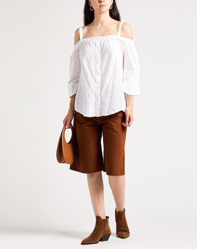 Woman Top White Size S Cotton