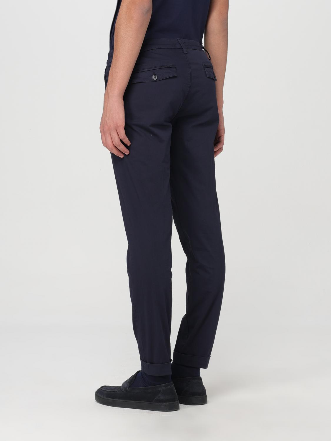 Pants Men color Blue