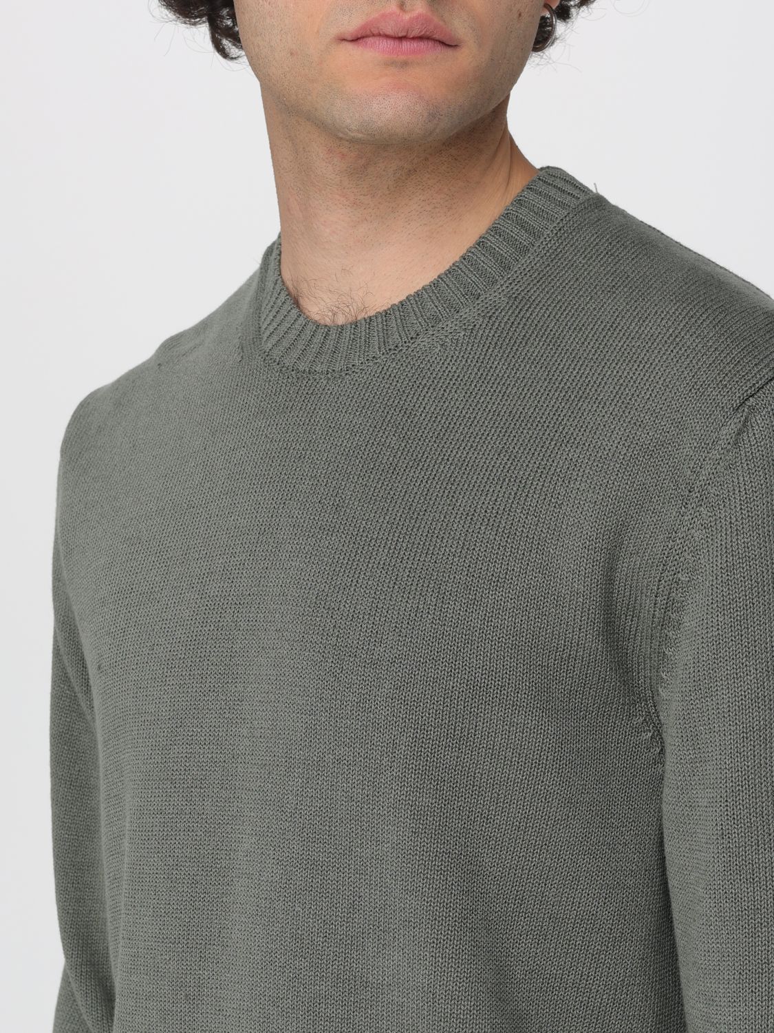 Sweater Men color Green