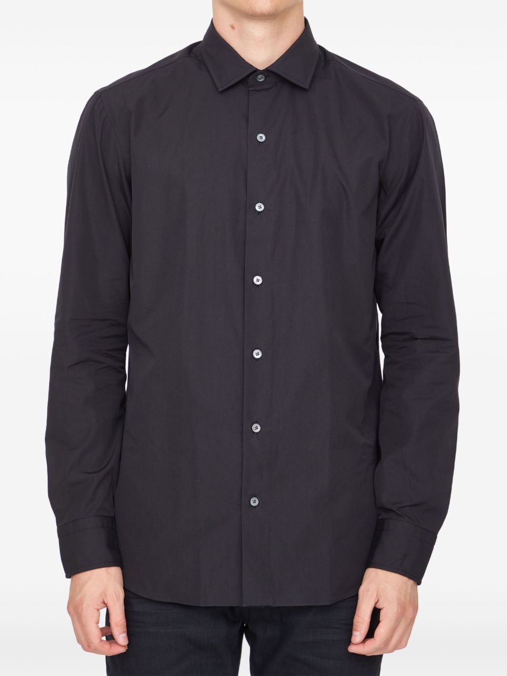Cotton shirt - Black