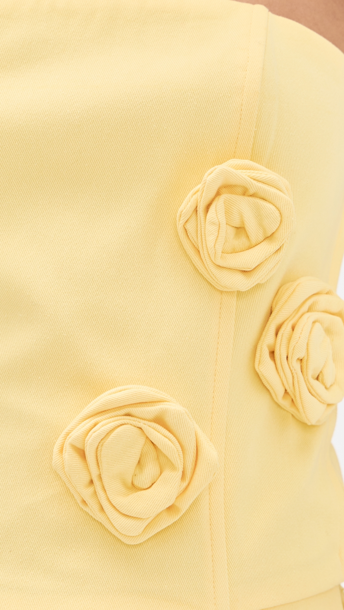 Eleodra Tube Top Yellow