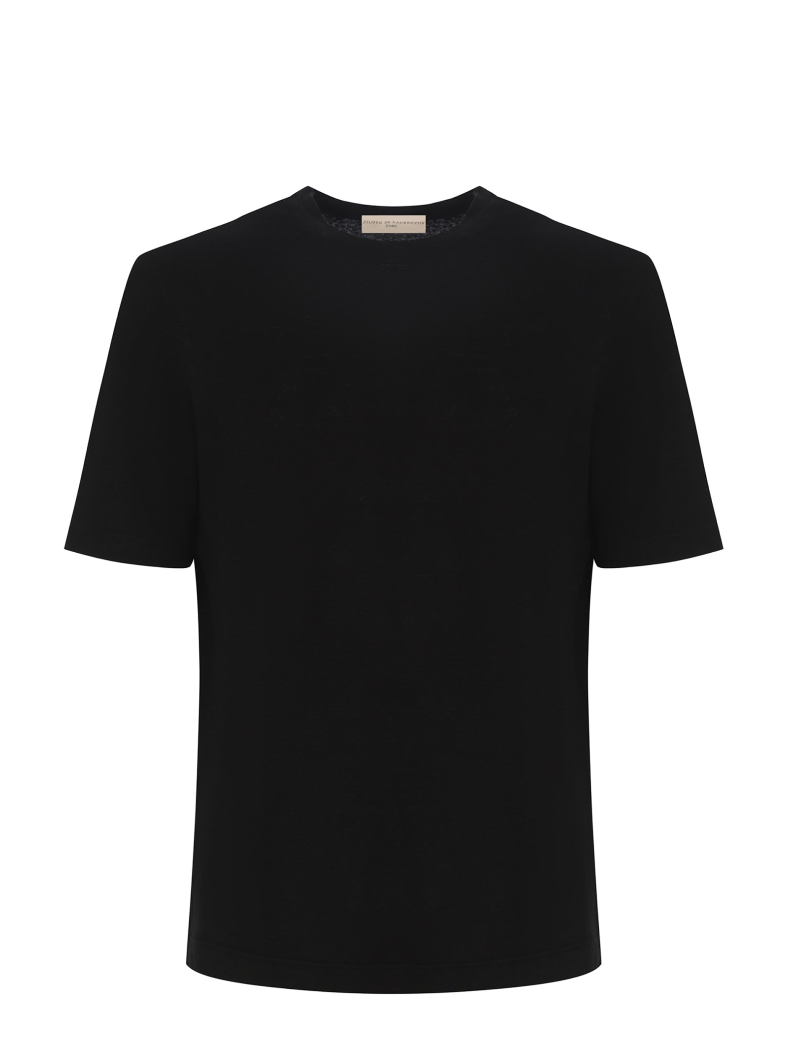 T-shirt Filippo De Laurentis Made Of Linen