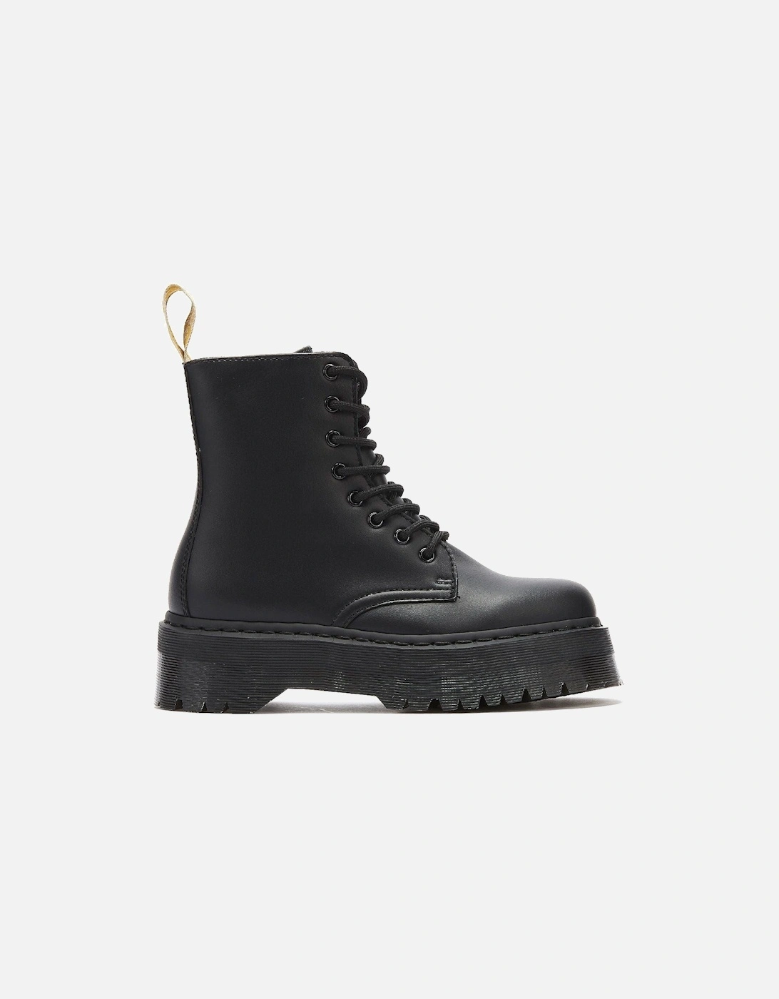 Women's Dr. Martens Jadon II Vegan Womens Black Mono Boots - Size: 3