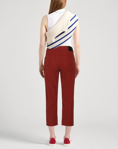 Woman Pants Brick red