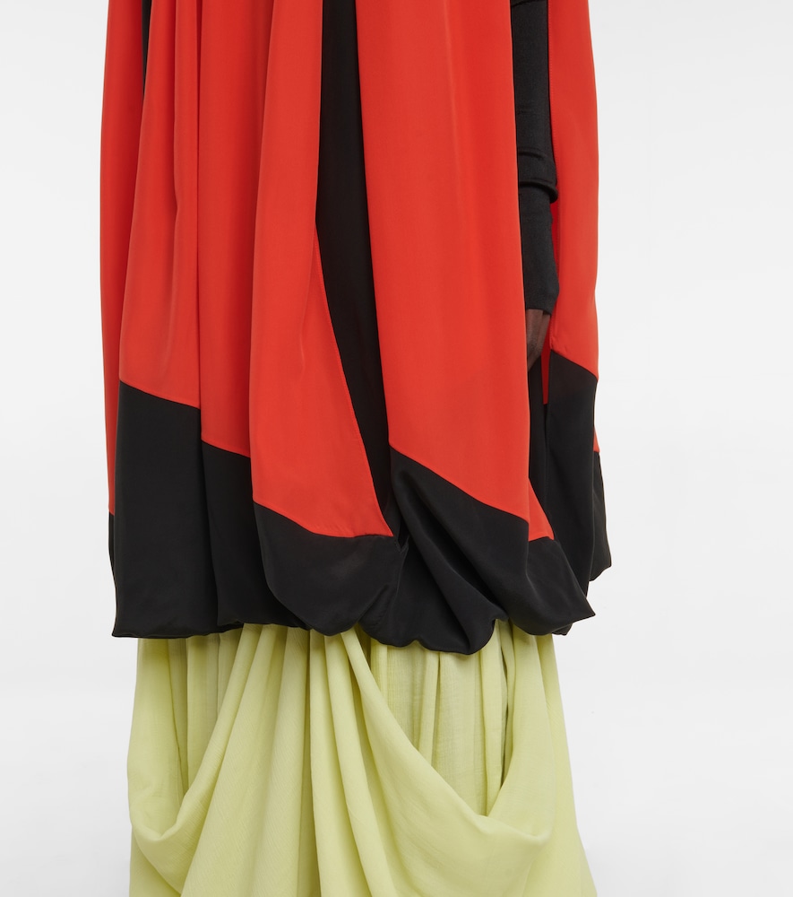 Althea silk tunic top