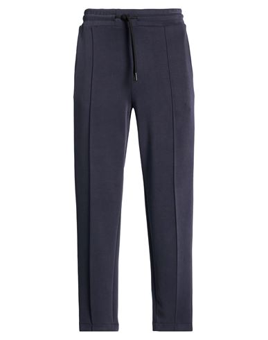 Man Pants Midnight blue Size L Polyester, Viscose, Elastane