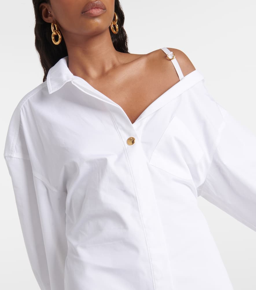 La Mini Robe Chemise cotton shirt dress
