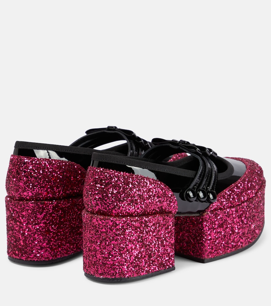 X Repetto platform mary janes