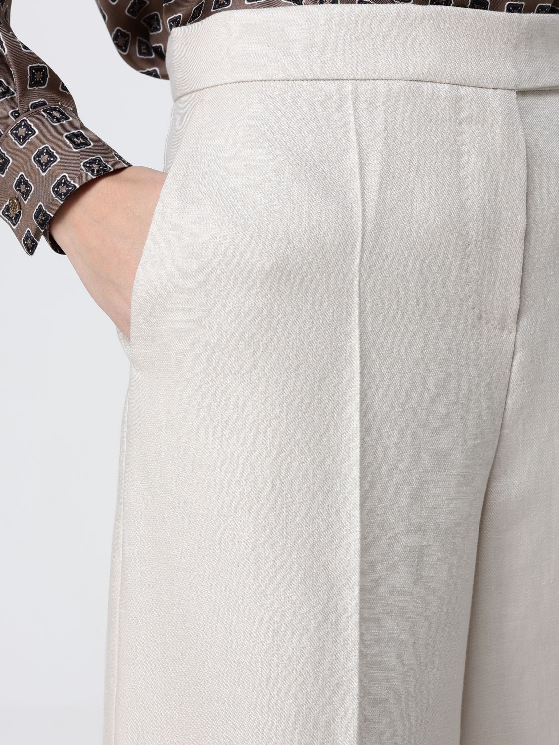 Shorts Woman color Beige