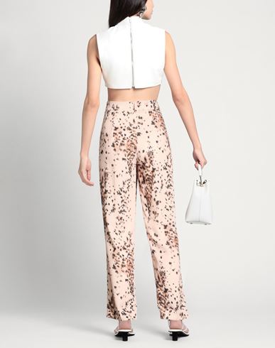 Woman Pants Blush Size S Polyester, Elastane