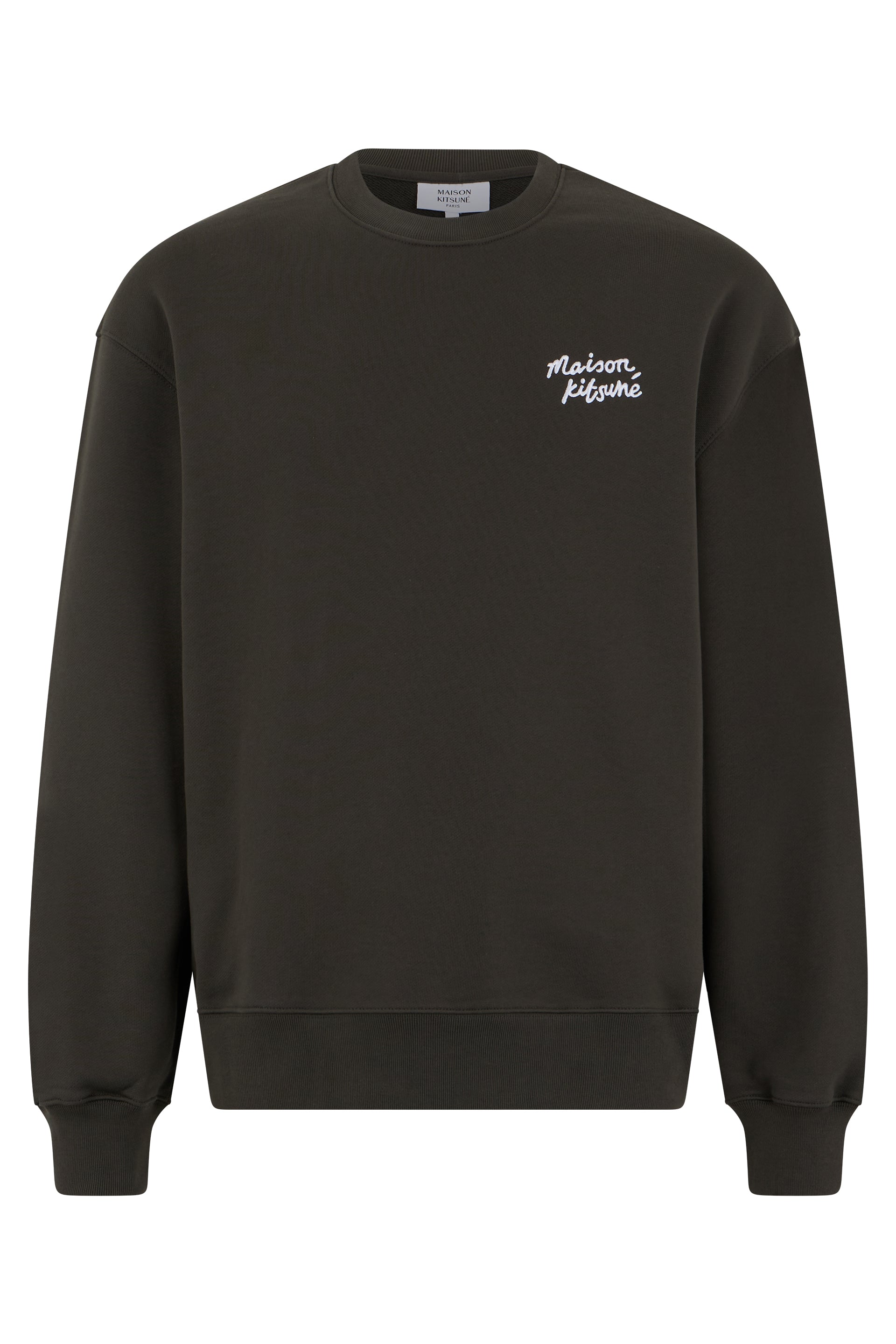 Maison Kitsuné Cotton Crew Neck Sweater for Men