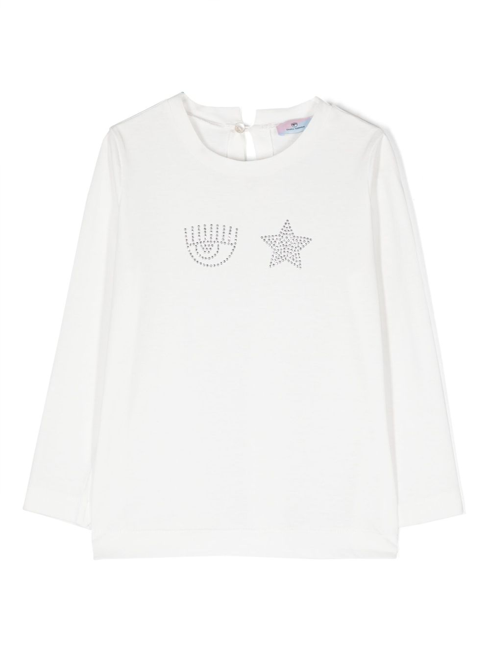 Logo-embellished cotton sweatshirt - White