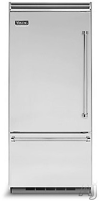 Viking 36 Inch 5 36" Built In Counter Depth Bottom Freezer Refrigerator VCBB5364