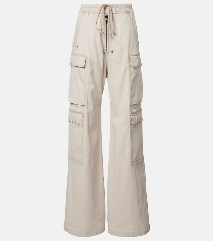 Jumbo cotton-blend cargo pants