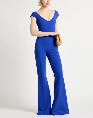 Woman Jumpsuit Bright blue Size 4 Polyamide, Elastane