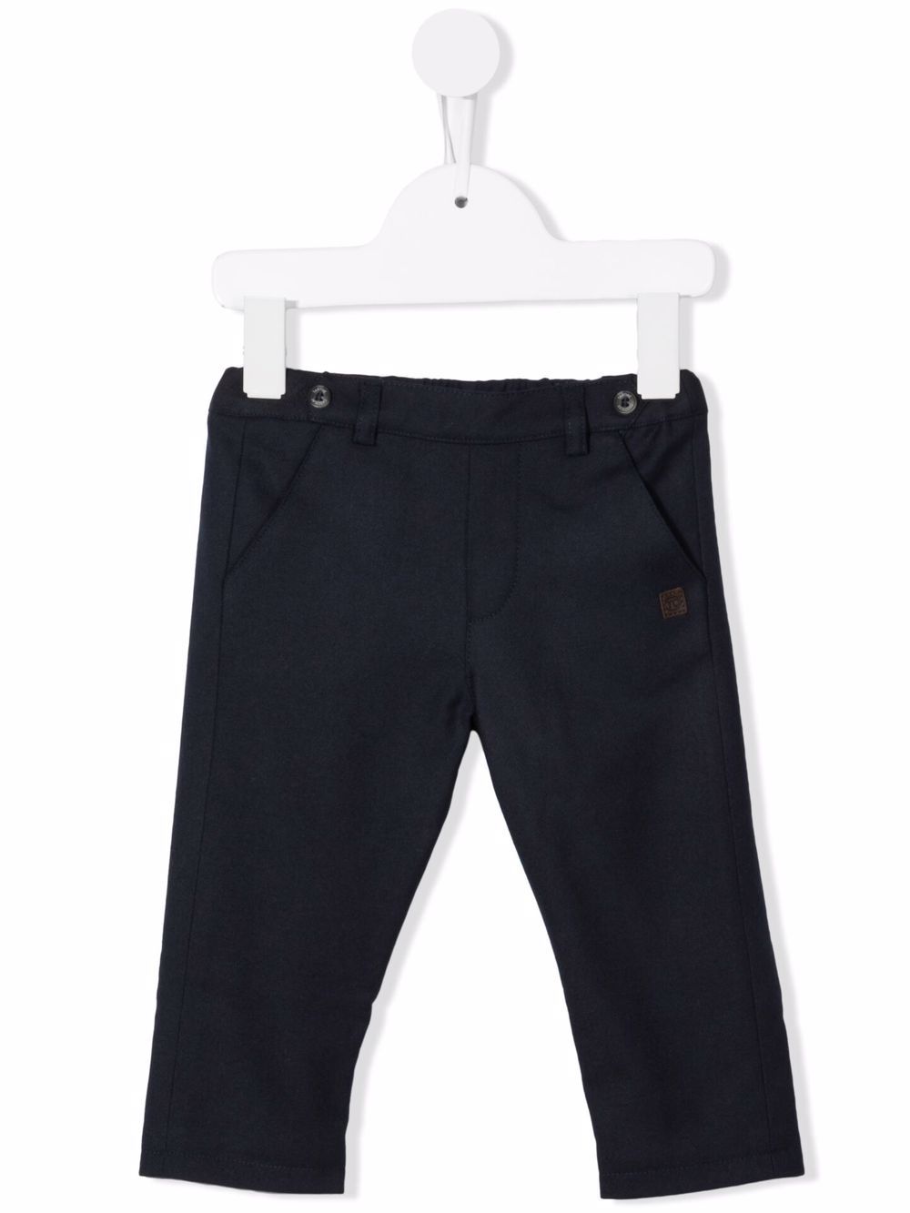 Slim-fit tailored trousers - Blue