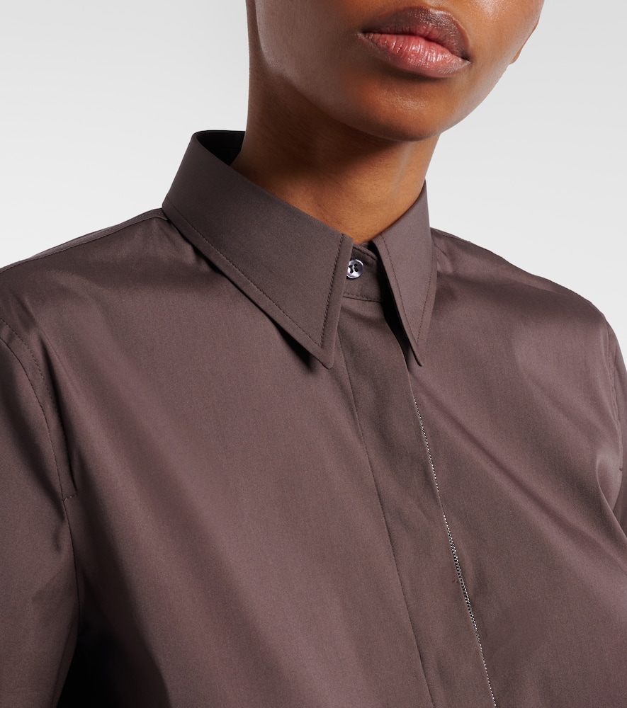 Monili cotton-blend top