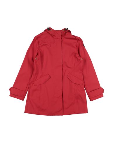 Kid Girl Overcoat & Trench Coat Red Size 10 Polyester, Cotton