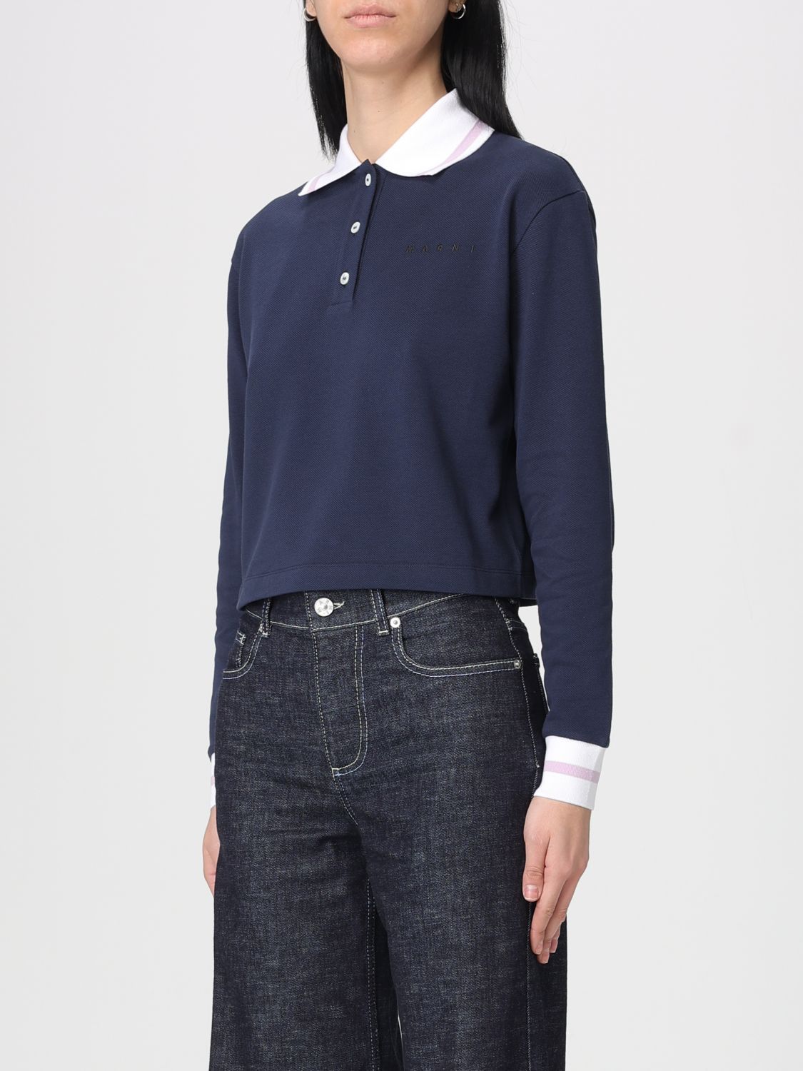 Polo Shirt Woman color Blue