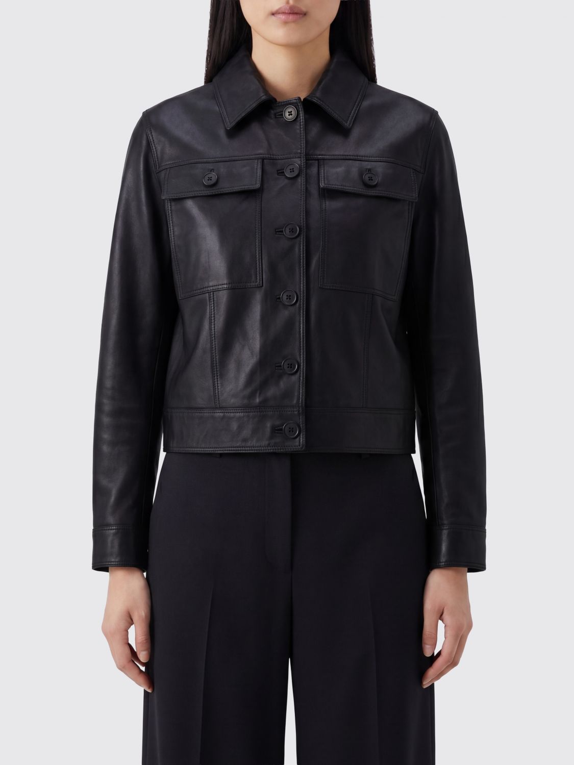 Jacket Woman color Black