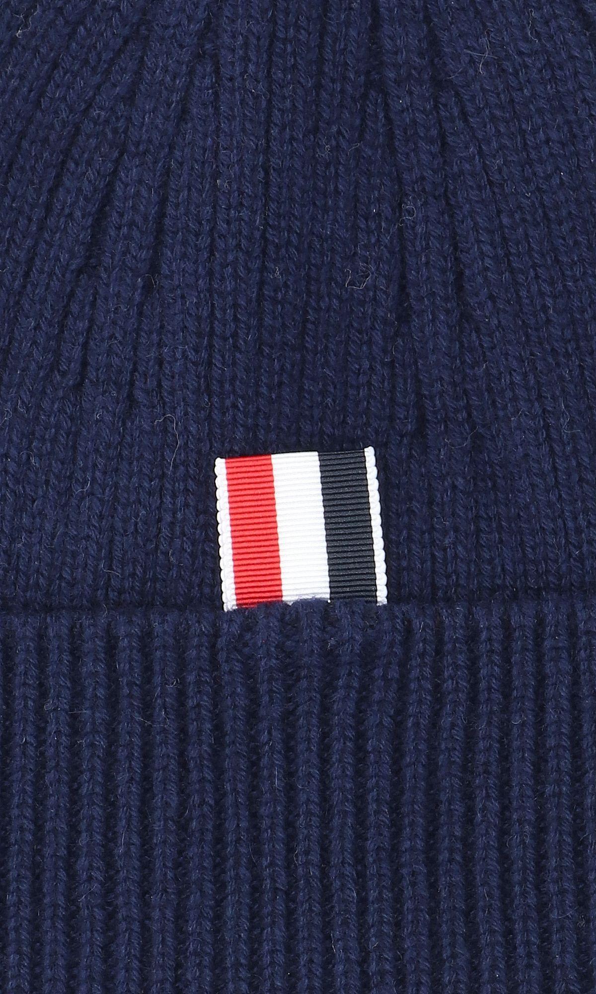 4-Bar striped beanie