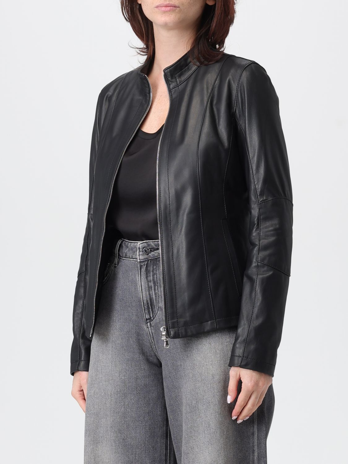 Jacket Woman color Black