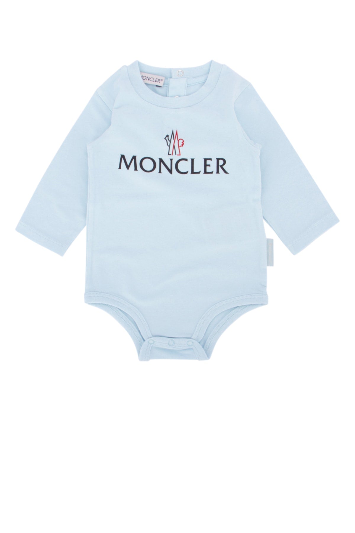 Logo-Print Bodysuit — Blue